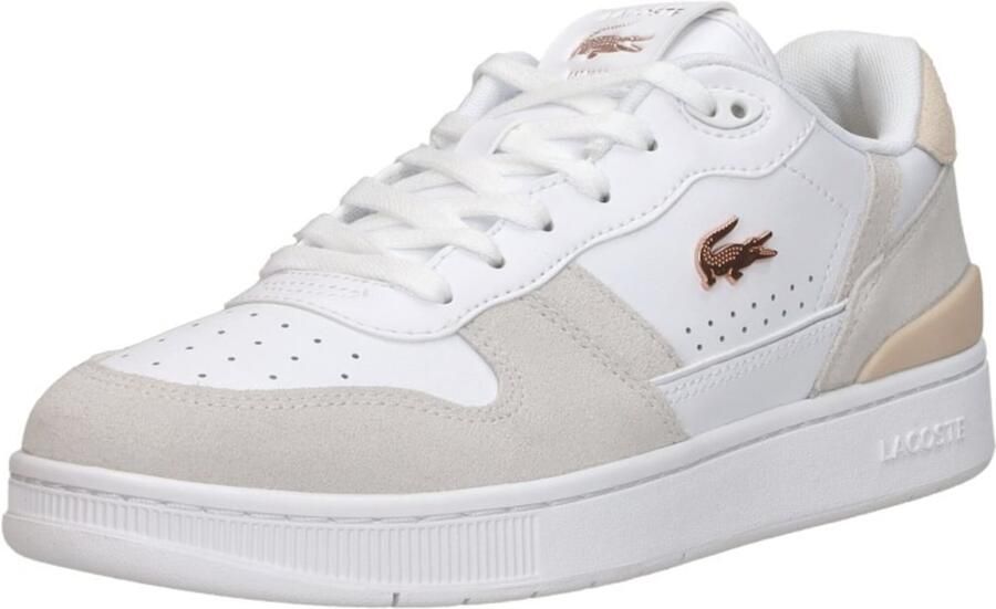 Lacoste T Clip SET Dames Sneakers Wit Roze - Foto 2