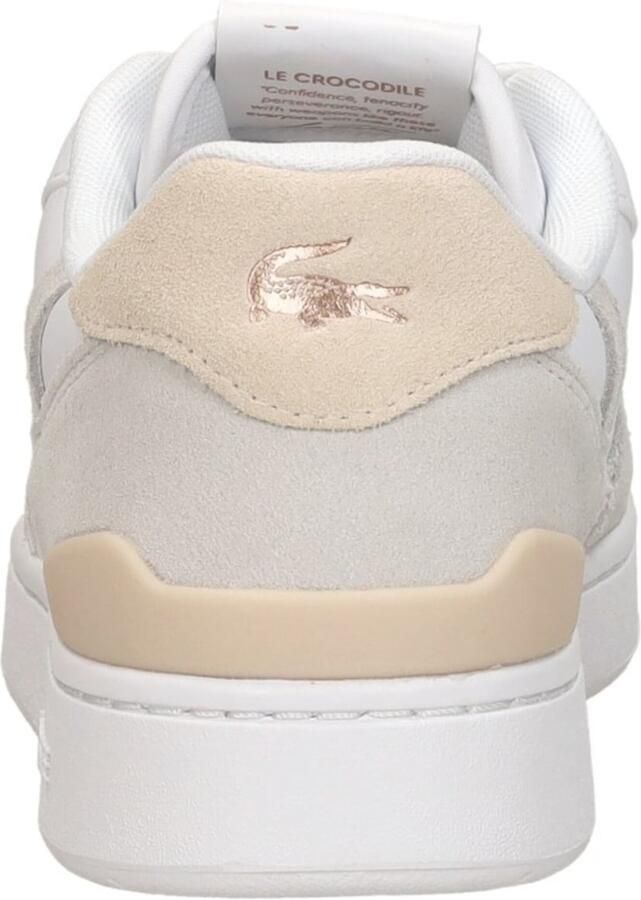 Lacoste T Clip SET Dames Sneakers Wit Roze - Foto 4
