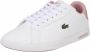 Lacoste Graduate voorschools Schoenen White Leer Foot Locker - Thumbnail 3