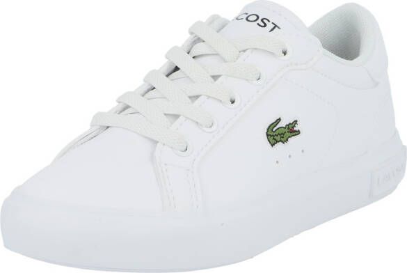 Lacoste Powercourt Peuterschoenen Wit Leer - Foto 4
