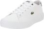 Lacoste Gripshot Unisex Schoenen Wit Maat: 35.5 Leer Foot Locker - Thumbnail 3