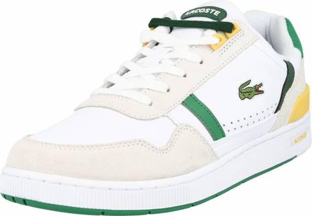 Lacoste T Clip 0722 2 Sma Wht Grn Schoenmaat 42 1 2 Sneakers 43SMA0061 - Foto 20