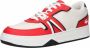 Lacoste Sneakers Rood Wit Zwart Sneakers - Thumbnail 2