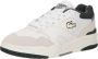 Lacoste Lineshot Basketball Schoenen white dark green maat: 44 beschikbare maaten:44 45 46 - Thumbnail 9