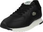 Lacoste Linetrack 2231 Sma Heren Sneakers Zwart Gebroken Wit - Thumbnail 3