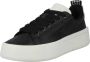 Lacoste Zwarte Leren Sneakers met Logo-Embossing Black Dames - Thumbnail 2