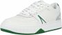 Lacoste L001 0321 1 Sma Wht Grn Schoenmaat 42 1 2 Sneakers 42SMA0092 - Thumbnail 5