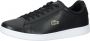 Lacoste Carnaby BL21 1 SMA Heren Sneakers Black White - Thumbnail 4