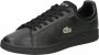 Lacoste Carnaby Pro Mannen Sneakers Black Black - Thumbnail 4