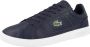Lacoste Europa Pro 123 Heren Sneakers Schoenen Leer Navy-Blauw 745SMA00657B4 - Thumbnail 3