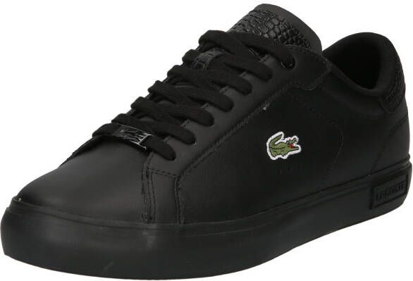 Lacoste Sneakers van leer met labeldetail model 'POWERCOURT' - Foto 4