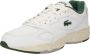 Lacoste Vintage Lage Leren Sneakers White Heren - Thumbnail 2