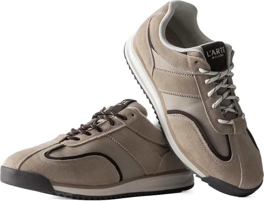 L'Arte Milano Sneakers laag sand - Foto 5