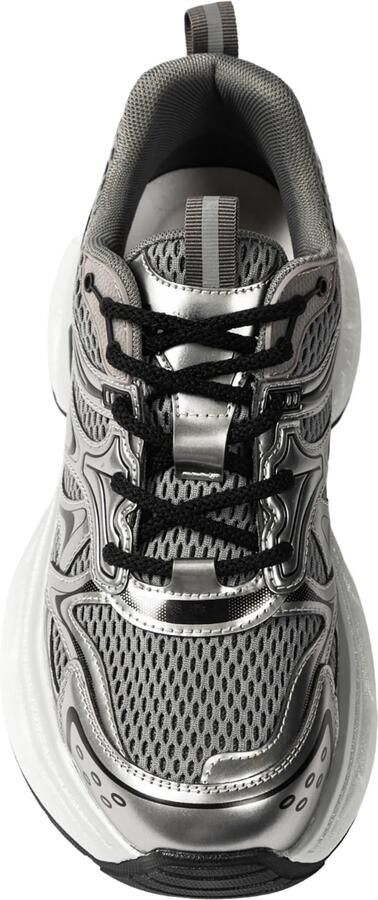 L'Arte Milano Sneakers laag zilver - Foto 6