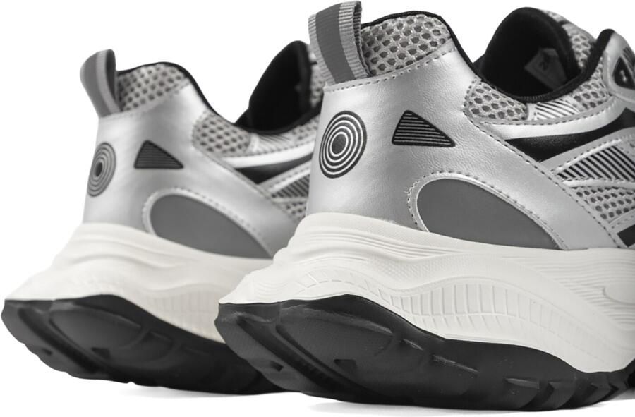 L'Arte Milano Sneakers laag zilver - Foto 3