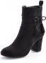 Lascana Laarsjes met blokhak high-heel enkellaars enkellaarsjes laarzen - Thumbnail 2