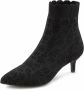 Lascana Enkellaarsjes Sock Boot High heel laarsjes laarzen kleine hak & elastische punt - Thumbnail 2