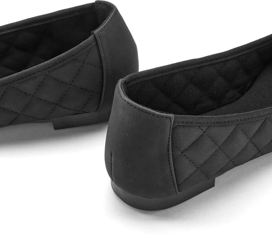 Lascana Ballerina's Slipper instapschoen met strikapplicatie vegan - Foto 3