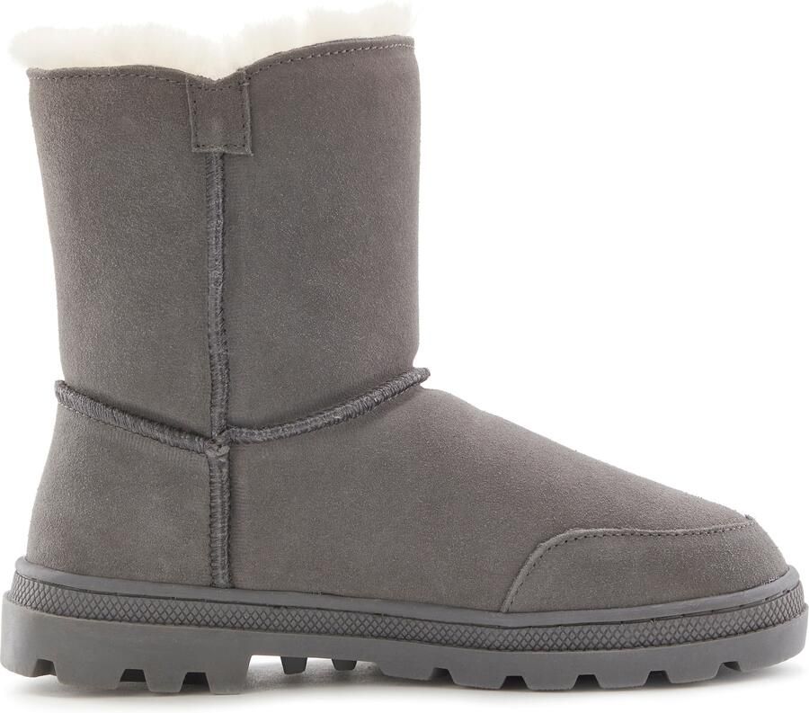 Lascana Winterlaarzen van knuffelig lamsvacht robuuste zool winterlaars snowboots - Foto 5