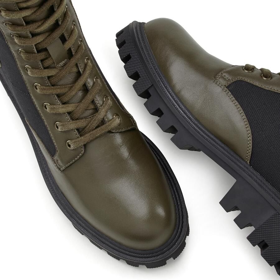 LASCANA Boots olijfgroen zwart - Foto 2