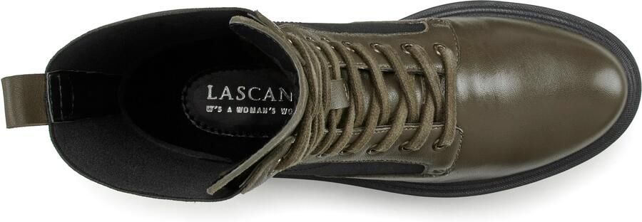 LASCANA Boots olijfgroen zwart - Foto 6