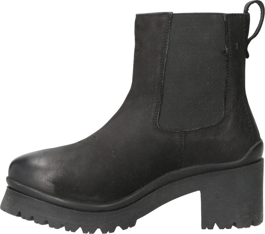 Lascana Chelsea-boots van leer met modieuze blokhak enkellaarsjes - Foto 2
