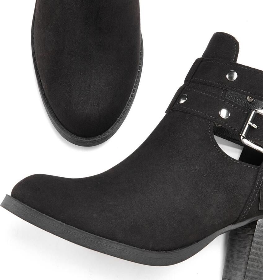 Lascana Cowboy laars Cowboy boots western enkelboots met siergesp VEGAN - Foto 2