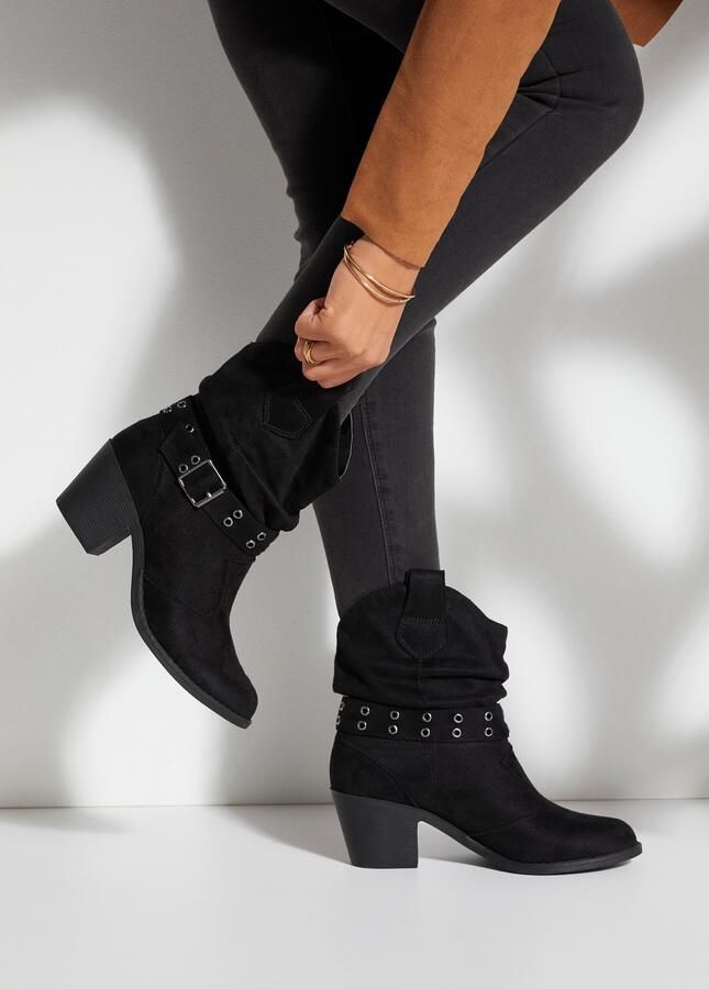 Lascana Cowboylaarsjes Cowboy boots western enkelboots VEGAN - Foto 5