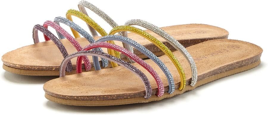 Lascana Slippers Mule sandaal open schoen zomerschoen - Foto 4