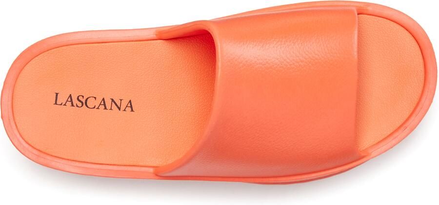 Lascana Slippers Mule sandaal open schoen met plateausool - Foto 5