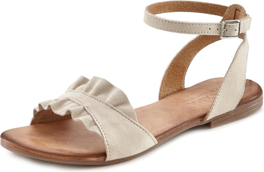 LASCANA Sandaal beige