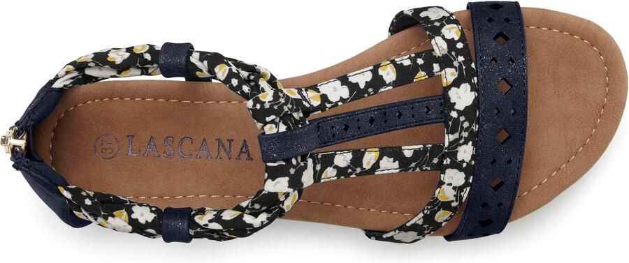 Lascana Sandalen Zomerschoen Sandalette zomerschoen met banden in festival-look VEGAN - Foto 5