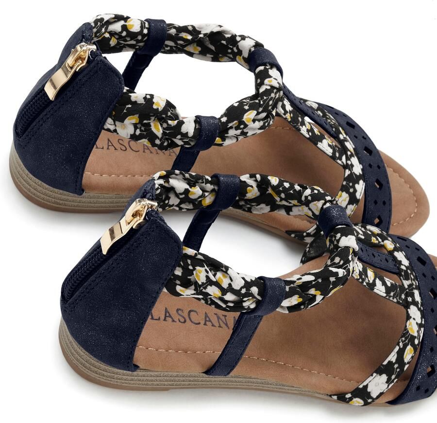 Lascana Sandalen Zomerschoen Sandalette zomerschoen met banden in festival-look VEGAN - Foto 3