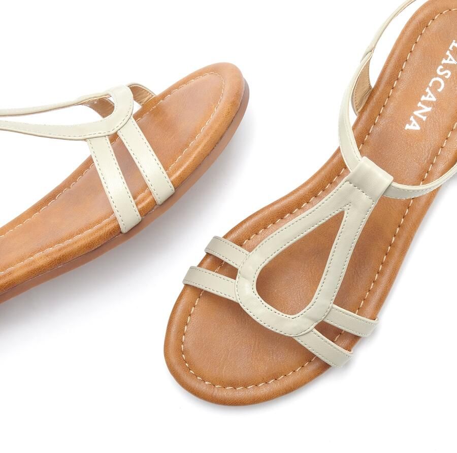 LASCANA Sandalen met riem taupe - Foto 2