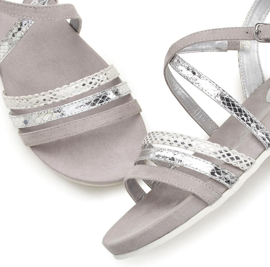Lascana Sandalen Zomerschoen Sandalette zomerschoen met metallic-look VEGAN - Foto 2