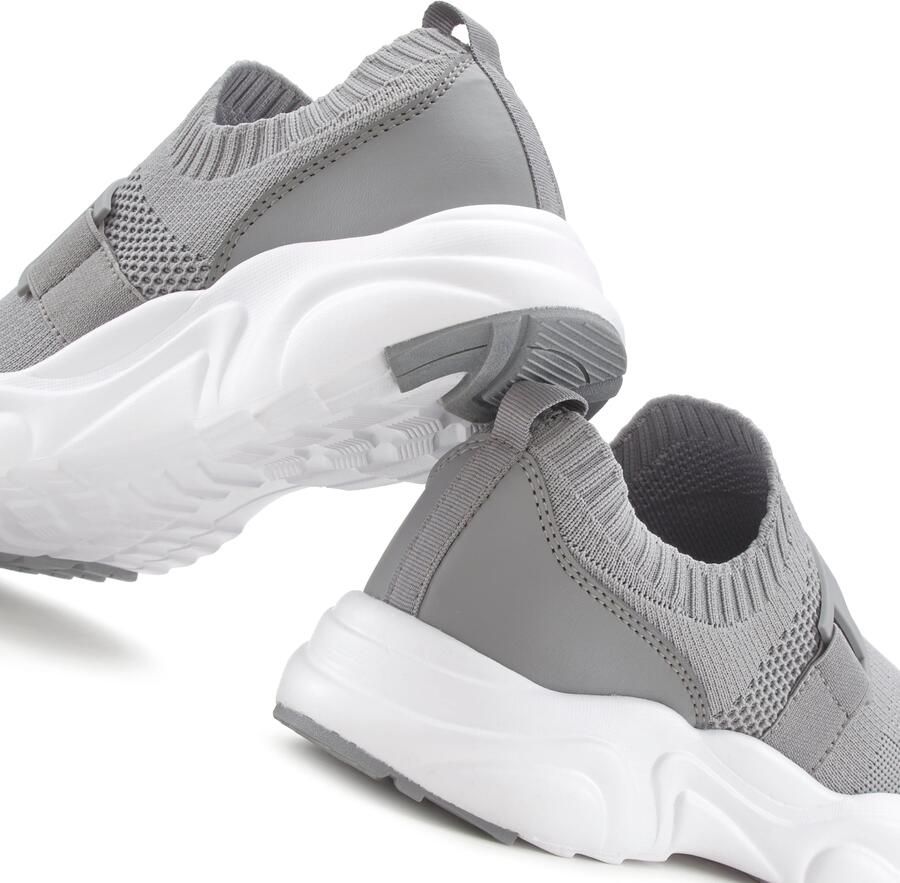 Active by Lascana Sneakers Lage schoen vrijetijdsschoen slipper chunky zool VEGAN - Foto 3