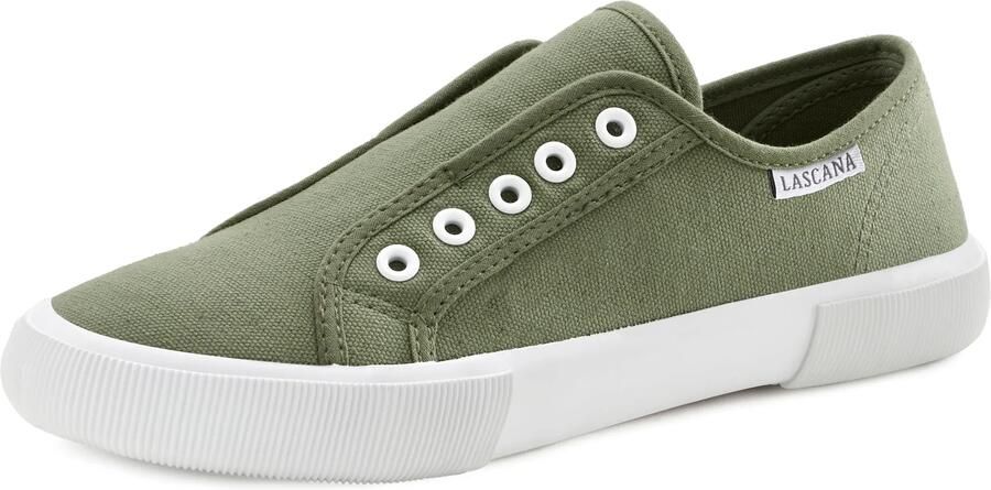 Lascana Sneakers Slipper lage schoen comfortabel om in te stappen VEGAN
