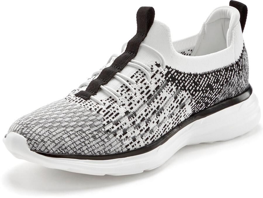 LASCANA Slip-on zwart wit
