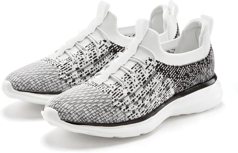 LASCANA Slip-on zwart wit - Foto 3