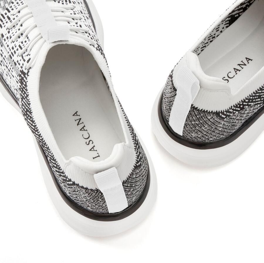 LASCANA Slip-on zwart wit - Foto 2
