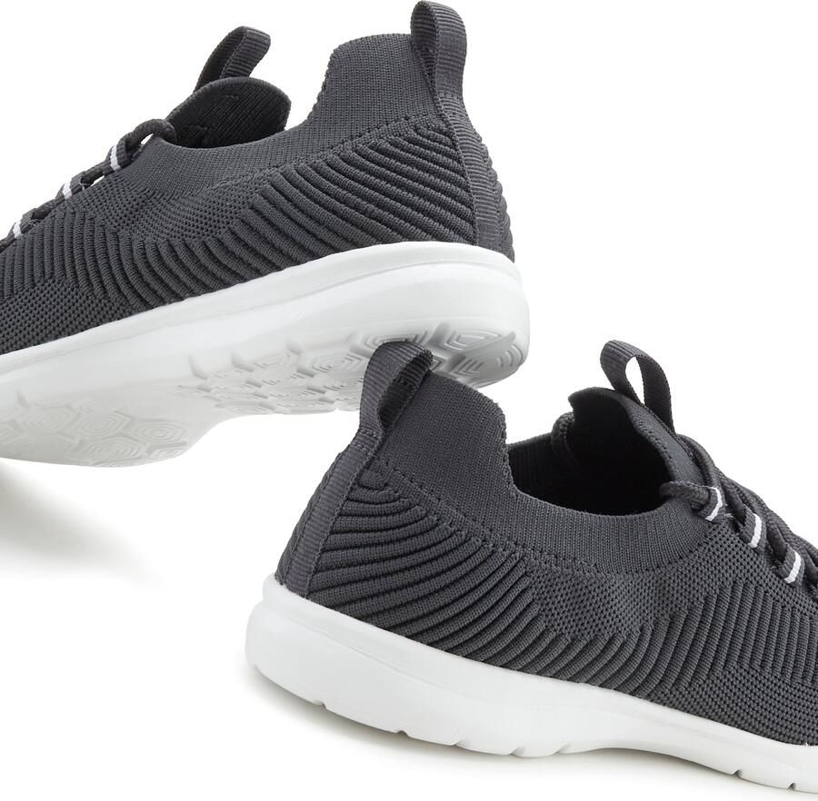 LASCANA Sneakers laag antraciet - Foto 3