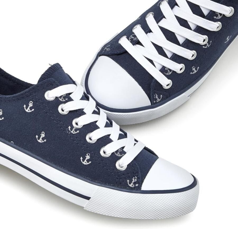 LASCANA Sneakers laag blauw - Foto 2