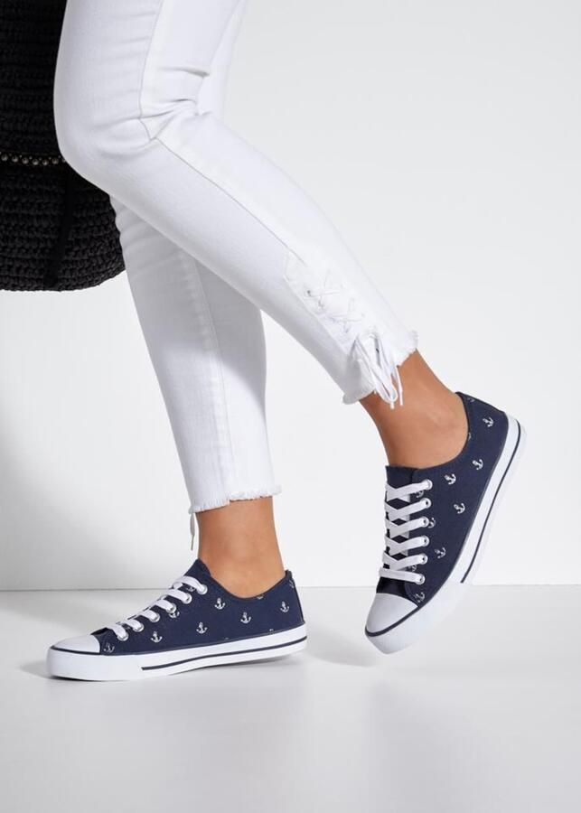 LASCANA Sneakers laag blauw - Foto 3
