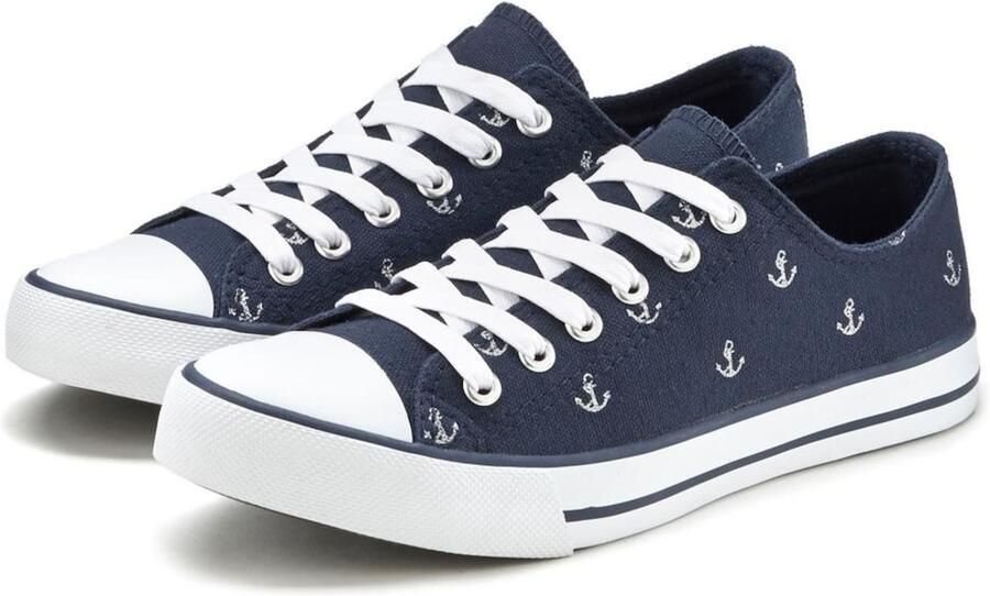 LASCANA Sneakers laag blauw - Foto 4