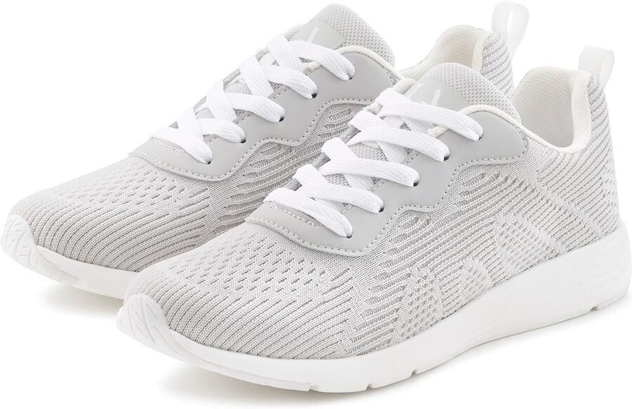 Lascana Sneakers met uitneembare binnenzool vrijetijdsschoen lage schoen vegan