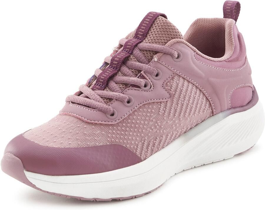 Lascana Sneakers Vrijetijdsschoen veterschoen met uitneembare binnenzool VEGAN