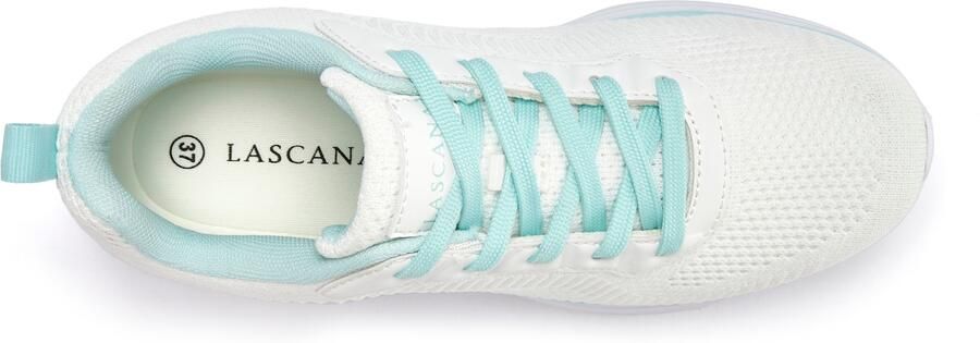 LASCANA Sneakers laag mintgroen