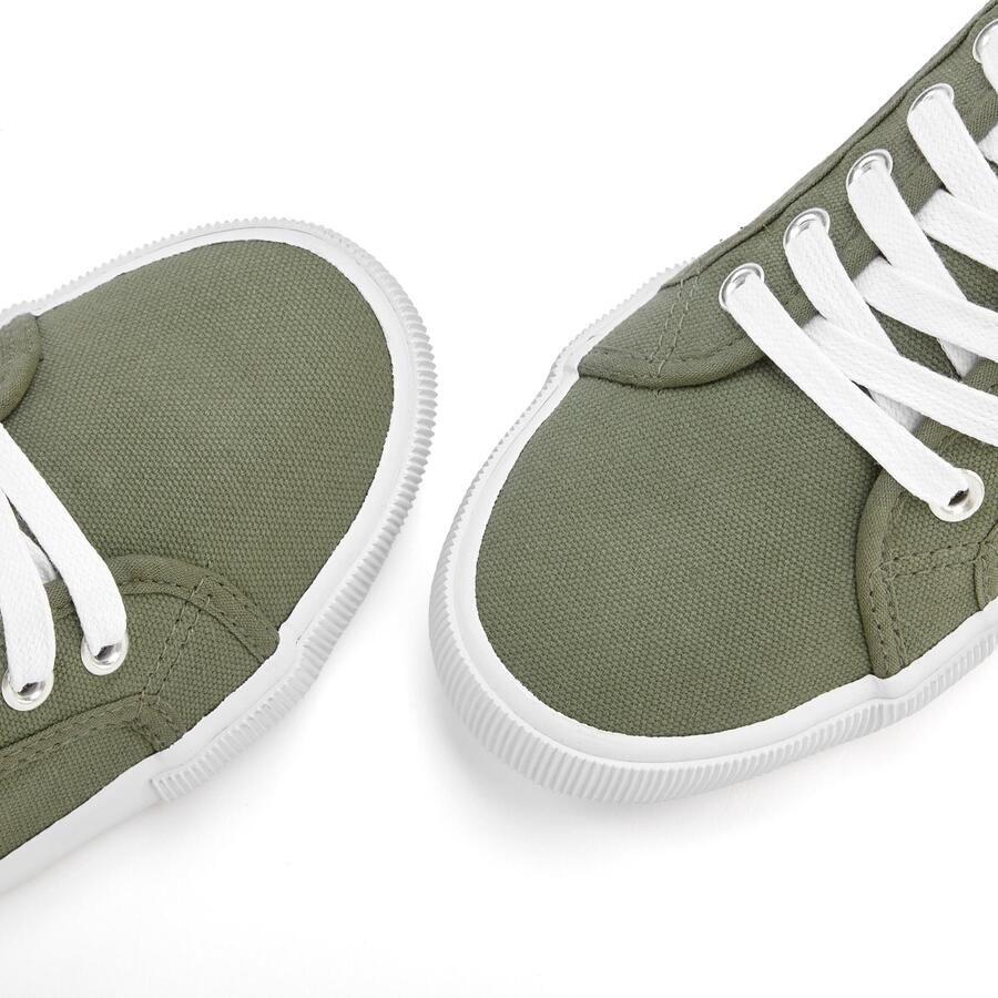 Lascana Sneakers van textiel veterschoen vrijetijdsschoen - Foto 2