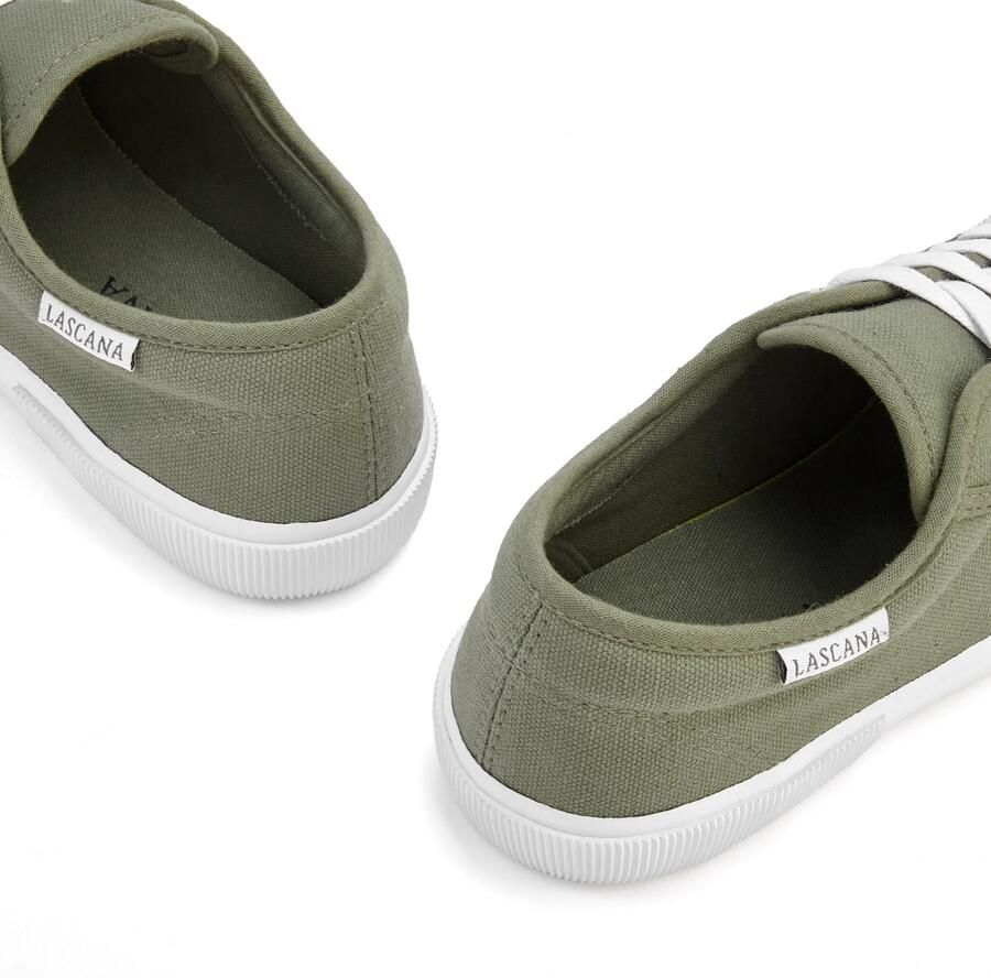 Lascana Sneakers van textiel veterschoen vrijetijdsschoen - Foto 3