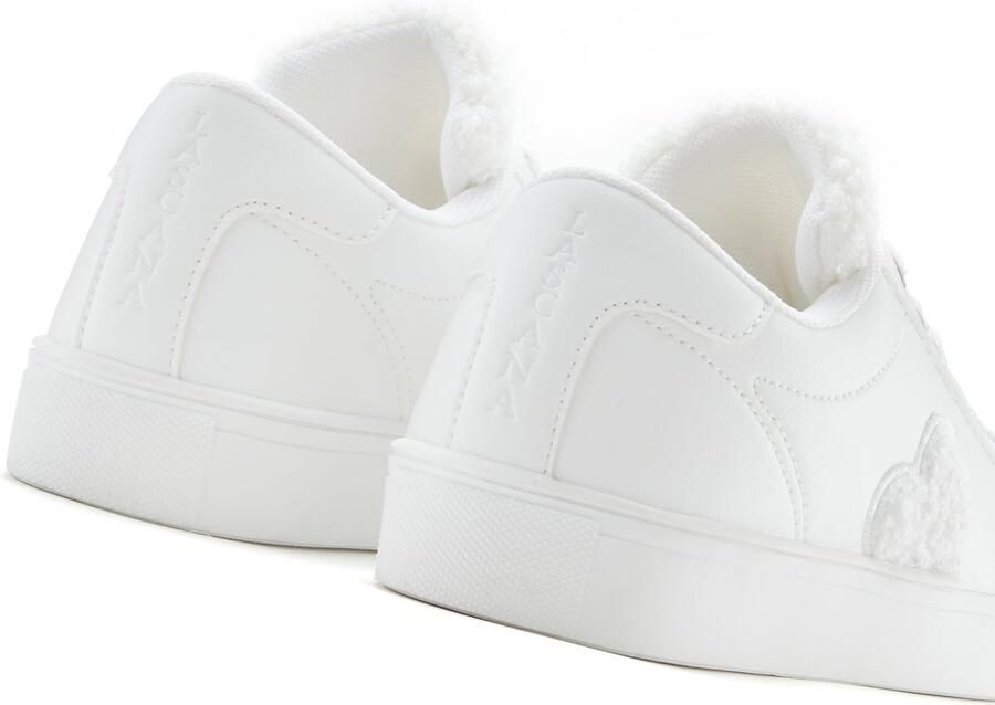 Lascana Sneakers Vrijetijdsschoen lage schoen met kleine hart patch VEGAN - Foto 3